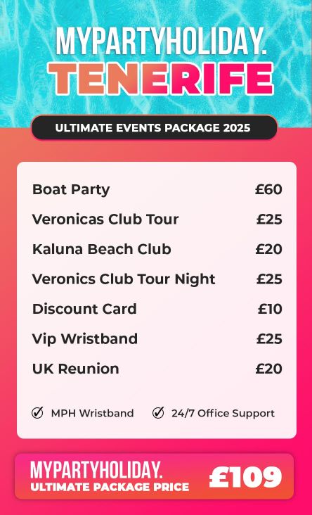 Tenerife Ultimate Package